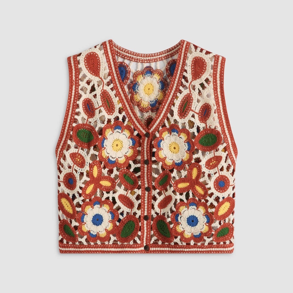 Crochet Vest - Picture 4 of 4